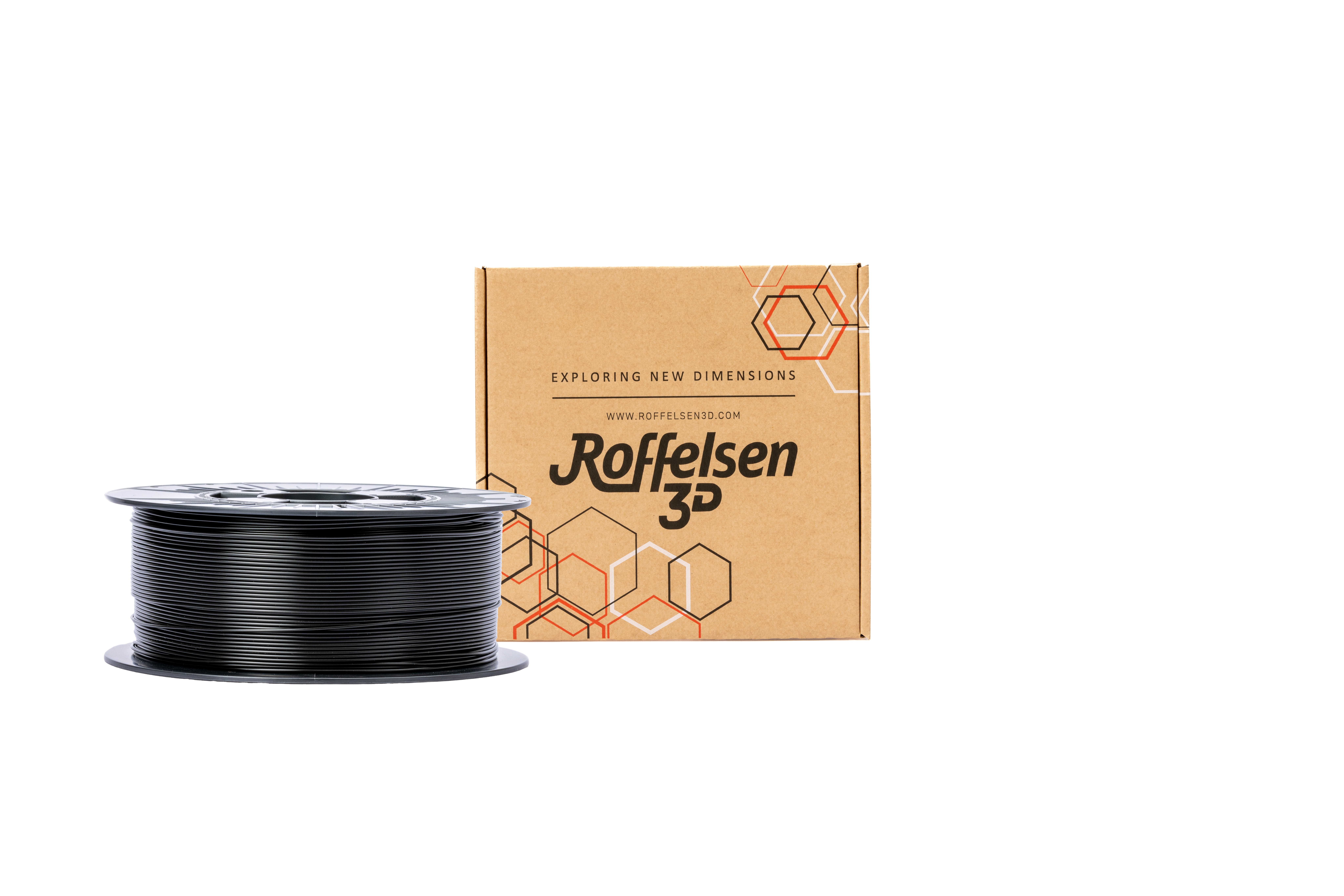 Roffelsen 3D Packaging with black box Roffelsen 3D Packaging with black box